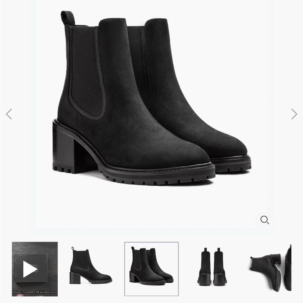Thursday Knockout Boots in Black Matte size 6
